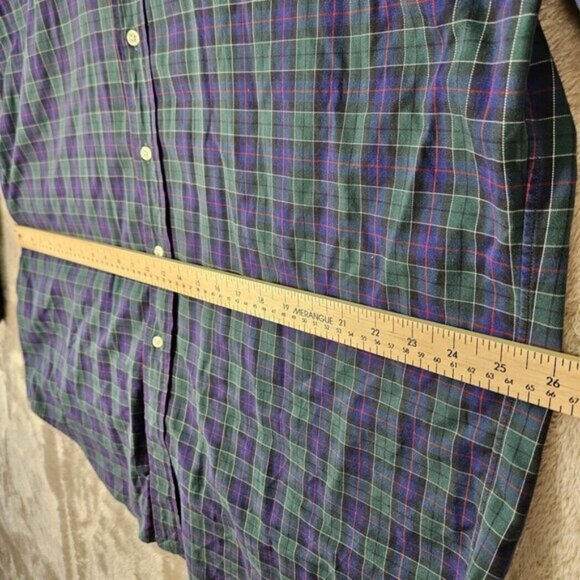 Ralph Lauren Dress Shirt Blake 100% Two-Ply Cotton Long Sleeve Men's Sz L Oxford - Picture 8 of 10